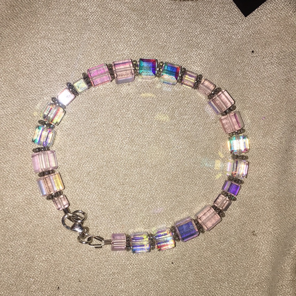 Custom iridescent jewelry